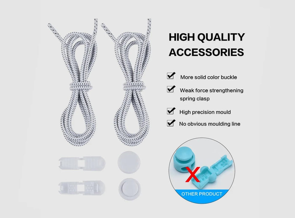 FitVille Elastic No Tie Schn¨¹rsenkel (Unisex) - 16