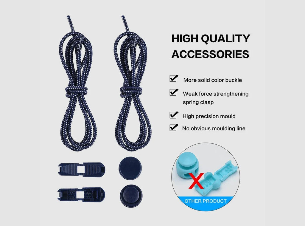 FitVille Elastic No Tie Schn¨¹rsenkel (Unisex) - 4