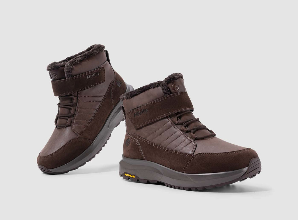 FitVille Herren CozyCore Winterstiefel V8 - 20