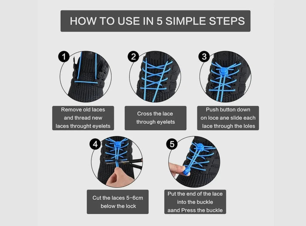 FitVille Elastic No Tie Schn¨¹rsenkel (Unisex) - 7