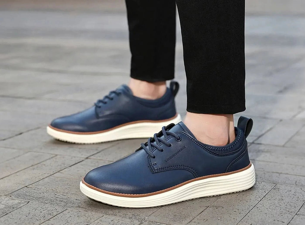 FitVille Herren Casual Dress Schuhe Oxford - 3