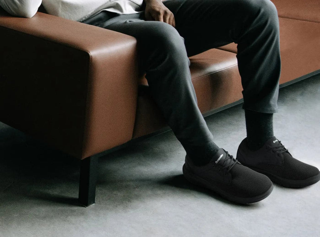 FitVille Herren BriskWalk Deluxe Schn¨¹rer Business L?ssige Turnschuhe V2 - 10