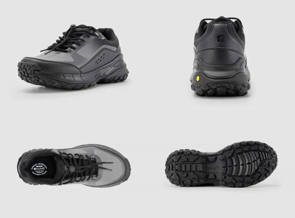 FitVille Herren Low - Top LugMax Wanderschuhe V1 - 17