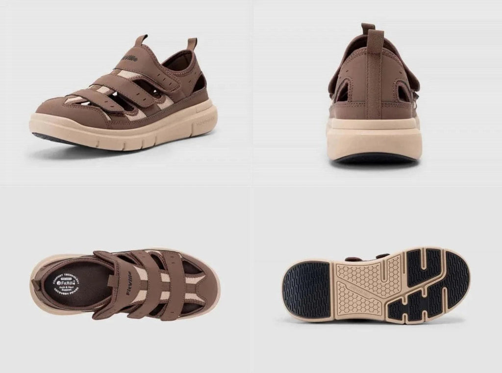 FitVille Herren EasyTop Regenerations Sandalen V4 - 24