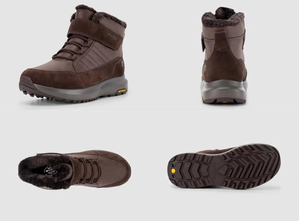 FitVille Herren CozyCore Winterstiefel V8 - 19