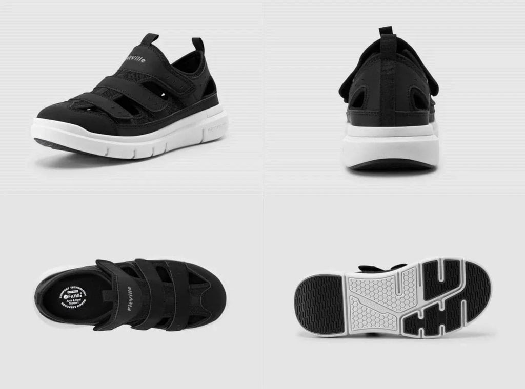 FitVille Herren EasyTop Regenerations Sandalen V4 - 8