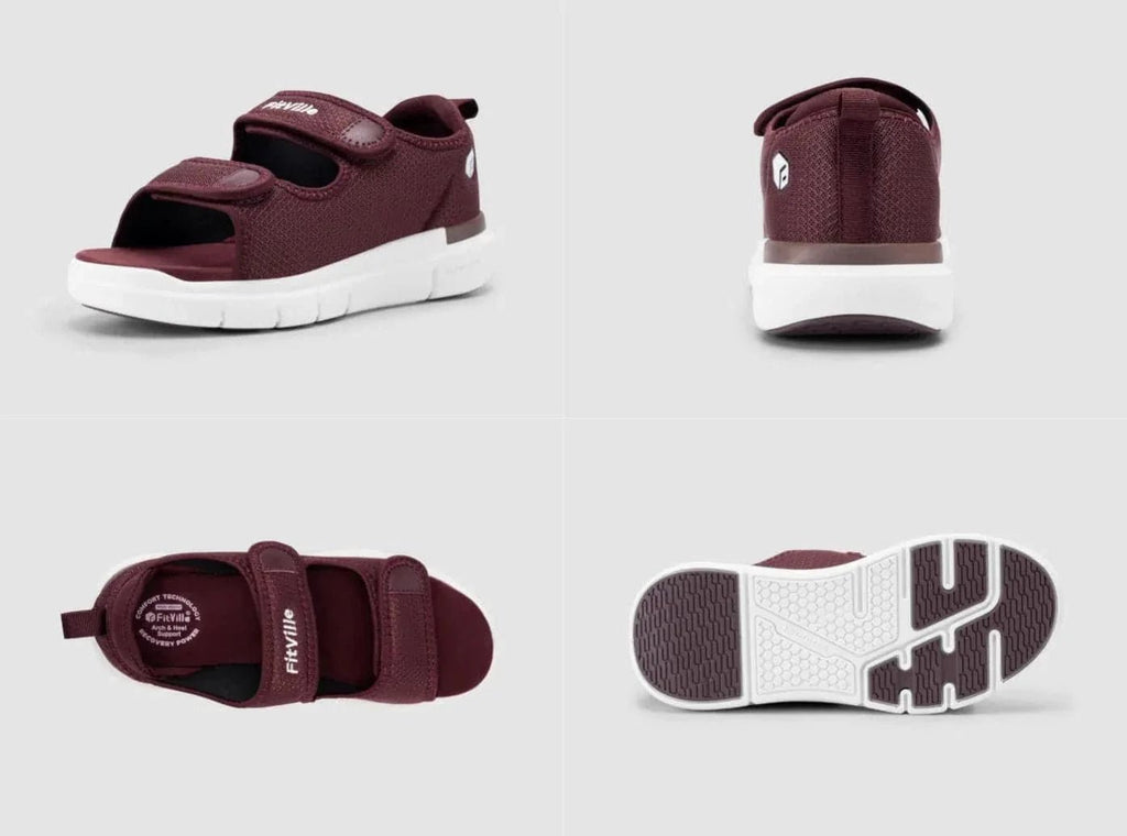 FitVille Damen EasyTop Regenerations Sandalen V3 - 7