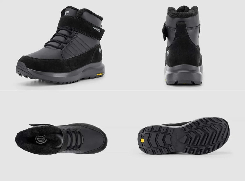 FitVille Herren CozyCore Winterstiefel V8 - 9