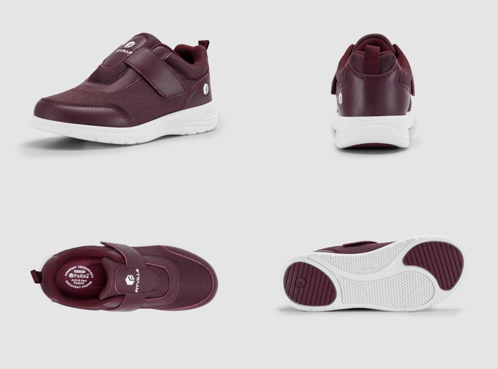 FitVille Damen EasyTop StrapEase Diabetikerschuhe V4 - 9