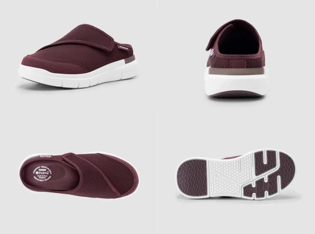 FitVille Damen EasyTop Diabetikerslipper V5 - 7