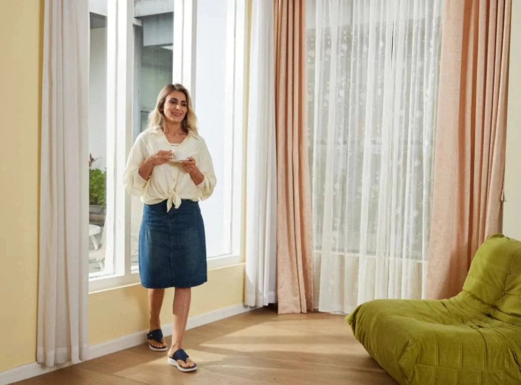 FitVille Damen Queenesque Flip Flop V1 - 32