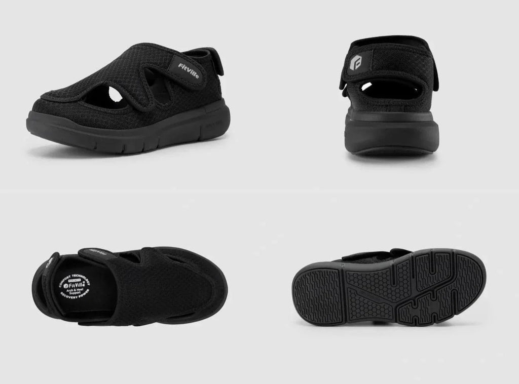 FitVille Herren EasyTop Regenerations Sandalen V5 - 8