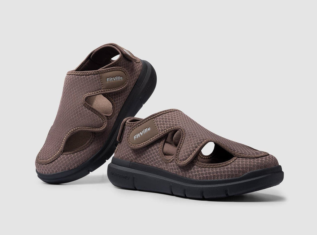 FitVille Herren EasyTop Regenerations Sandalen V5 - 17