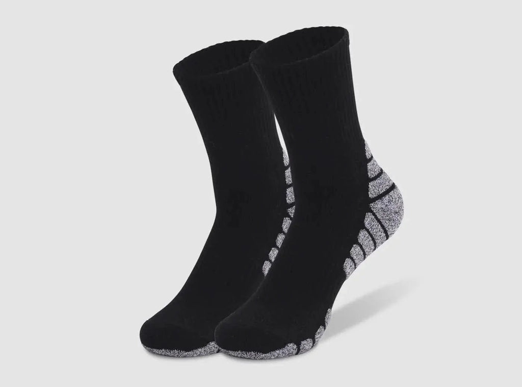 FitVille Herren Mid - Calf Athletic Socken 3 - Paar Bundle - 19