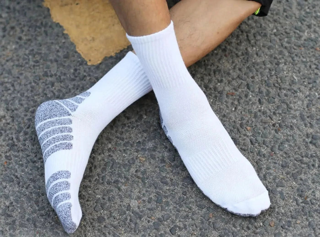 FitVille Herren Mid - Calf Athletic Socken 3 - Paar Bundle - 16