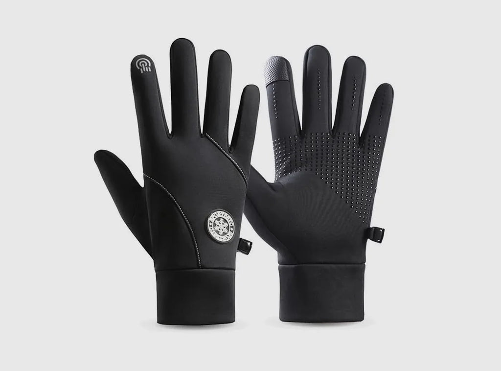 FitVille Winddichte Radfahrerhandschuhe (Unisex) - 1