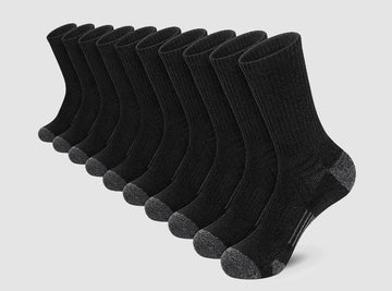 FitVille SportStep Athletic Mid Socken 5 - Paar Bundle (f¨¹r Herren) - 1