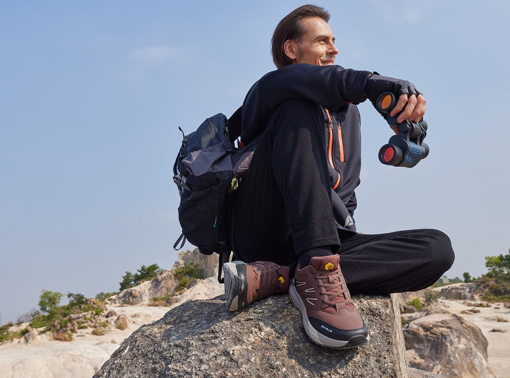 FitVille Herren Low - Top Sturdy Core Wanderschuhe V2 - 10