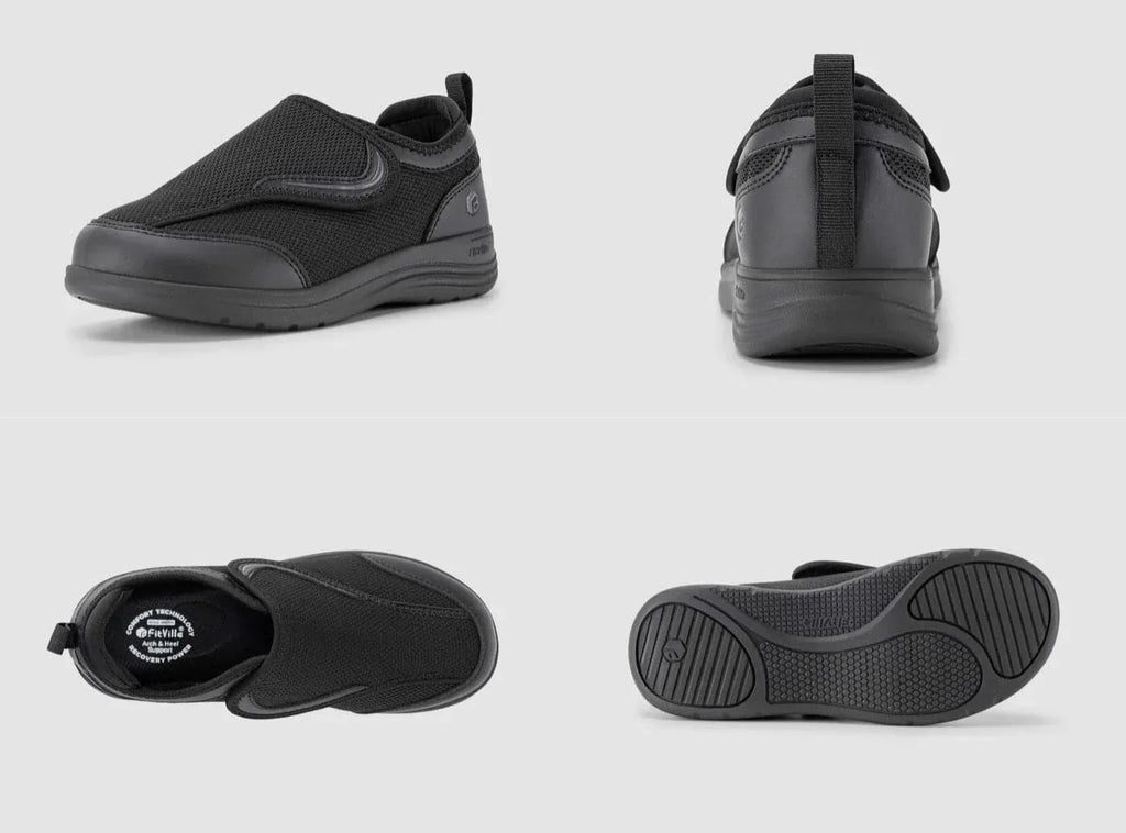 FitVille Damen EasyTop Wings Diabetikerschuhe V9 - 23