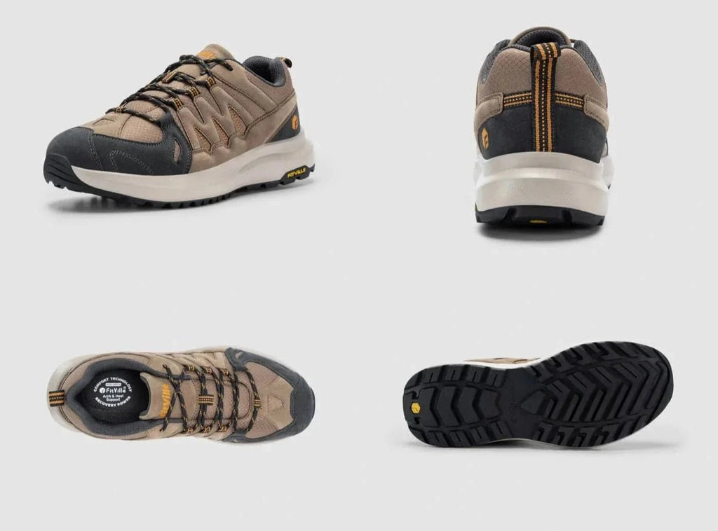 FitVille Herren Low - Top Sturdy Core Wanderschuhe V3 - 7