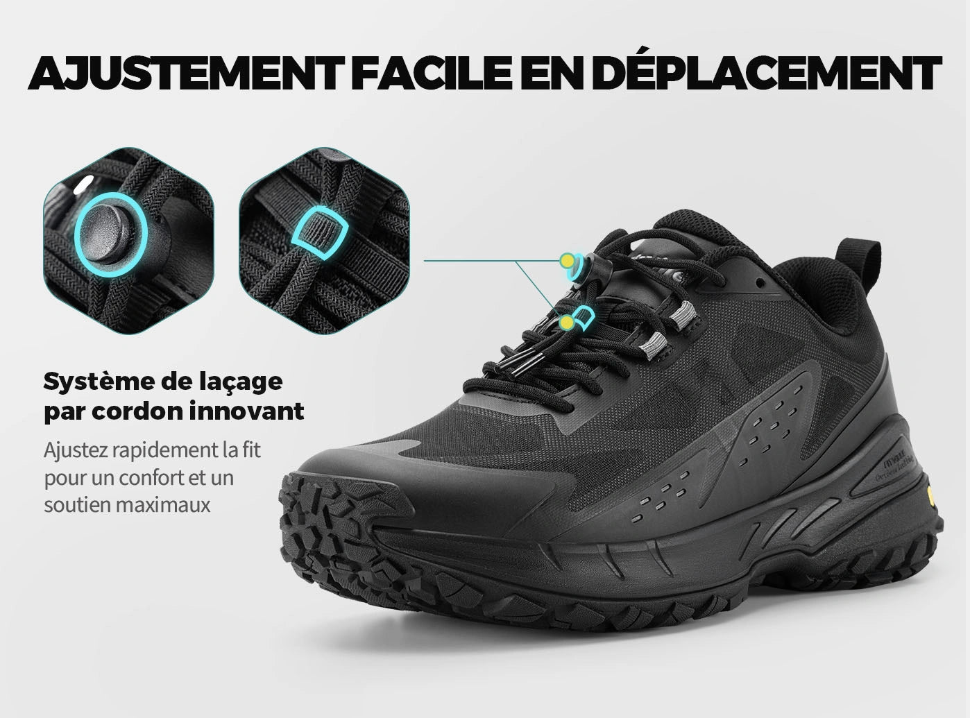 Baskets D'extérieur Antidérapantes, Chaussures Respirantes, Chaussures